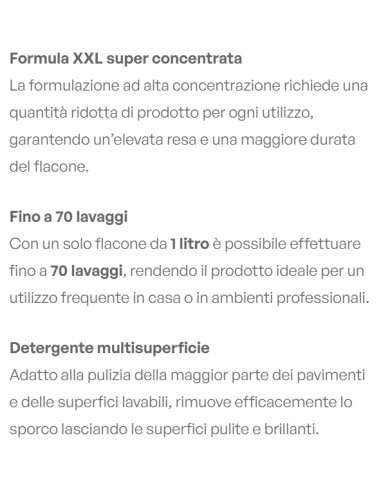 Deo Due Pavimenti Liquigel Detergente - Xxl 70 Lavaggi 1l - Floreale